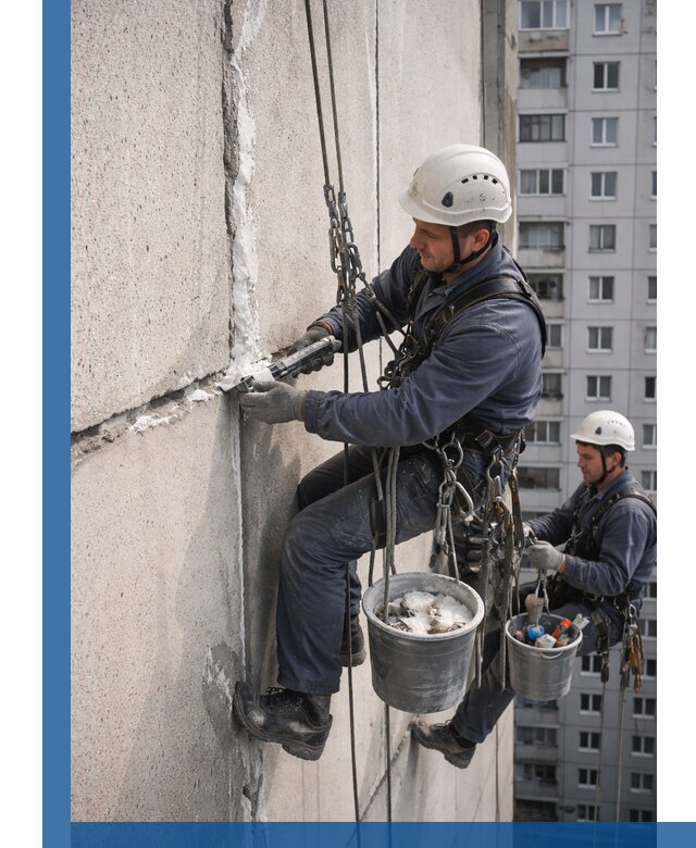 Утепление межпанельных швов в Азнакаеве профессионально и надежно