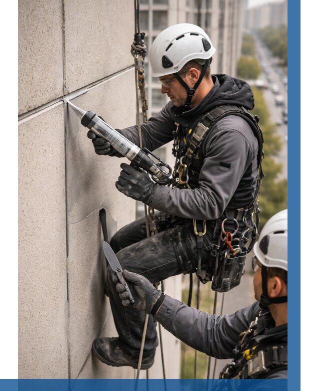 Первичная герметизация швов в Азнакаеве от 616 р. | ВЫСОТНИК-Знк