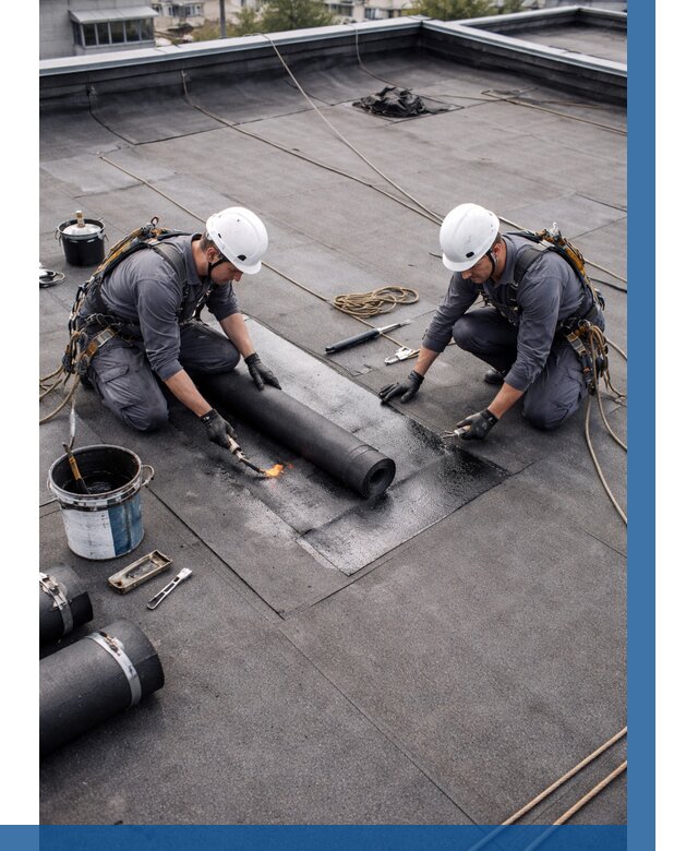 Ремонт мягкой кровли под ключ в Азнакаеве от 718 р. | ВЫСОТНИК-Знк