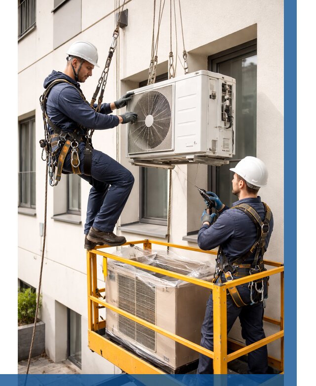 Демонтаж внешнего блока кондиционера в Азнакаеве от 3592 р. | ВЫСОТНИК-Знк