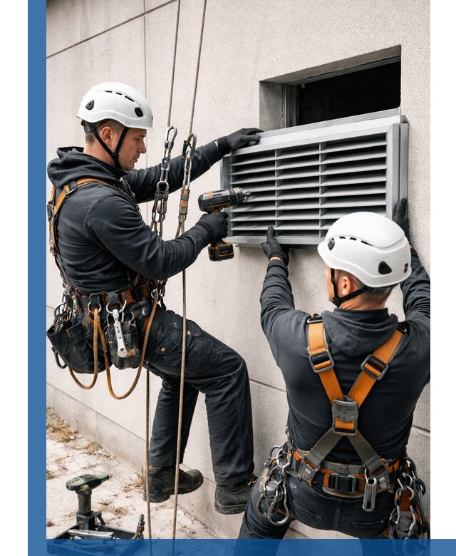 Монтаж вентиляционных решеток в Азнакаеве профессиональный сервис