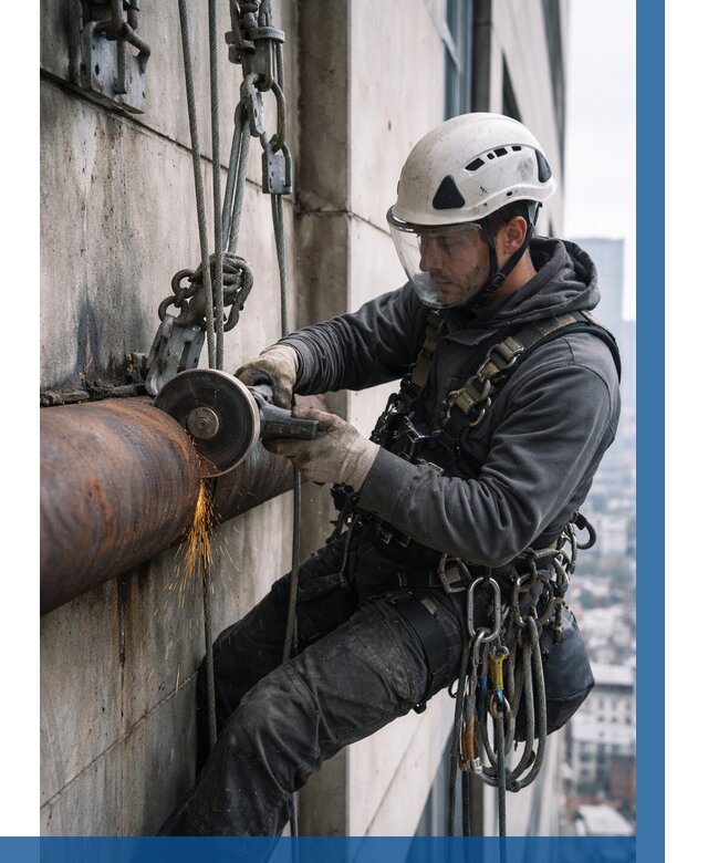 Резка металла на высоте в Азнакаеве по цене от 4618 р. | ВЫСОТНИК-Знк