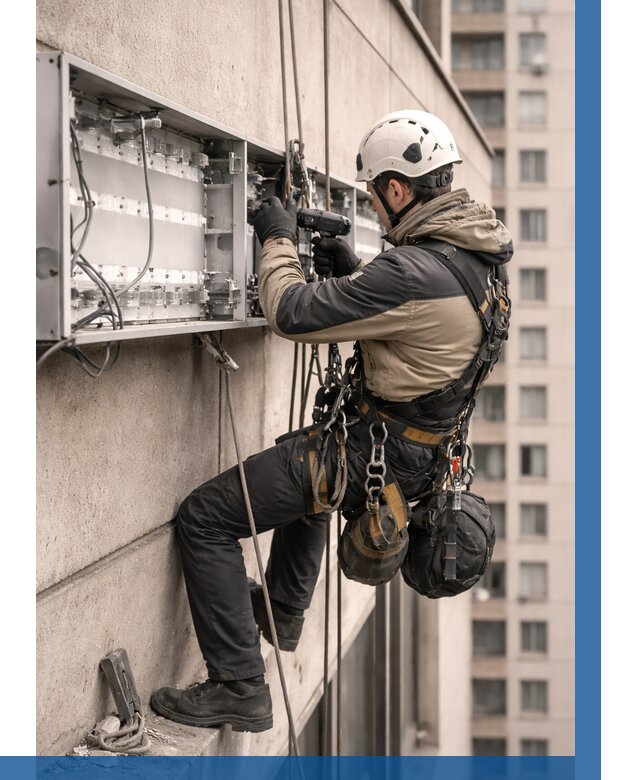 Ремонт вывески на высоте в Азнакаеве от 4618 р. | ВЫСОТНИК-Знк