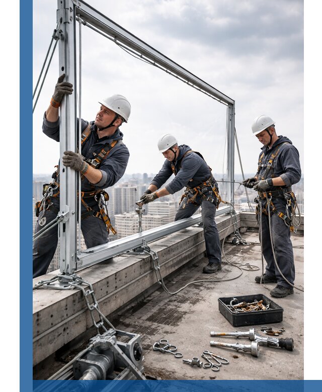 Монтаж крышных рекламных конструкций под ключ в Азнакаеве