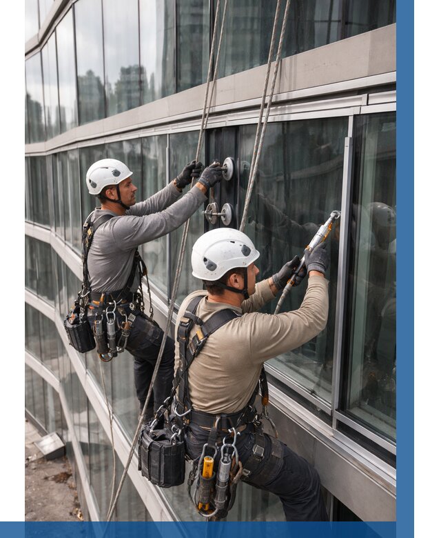 Радиусное остекление фасада в Азнакаеве от 12314 р. | ВЫСОТНИК-Знк