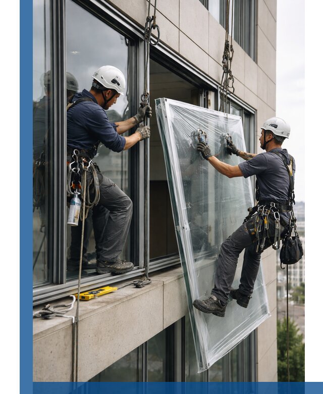 Профессиональная замена стекла в витраже в Азнакаеве с гарантией