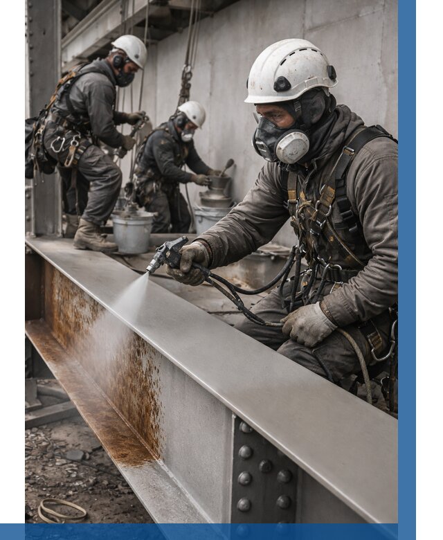 Антикоррозионная покраска металла в Азнакаеве от 718 р. | ВЫСОТНИК-Знк