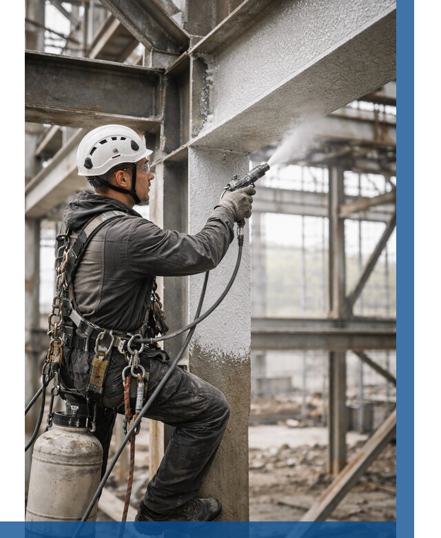 Огнезащита металлоконструкций от 770 р. | ВЫСОТНИК-Знк в Азнакаеве