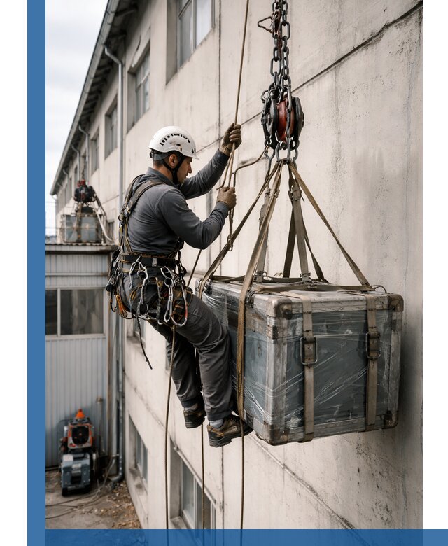 Подъем грузов на высоту в Азнакаеве для промышленных объектов