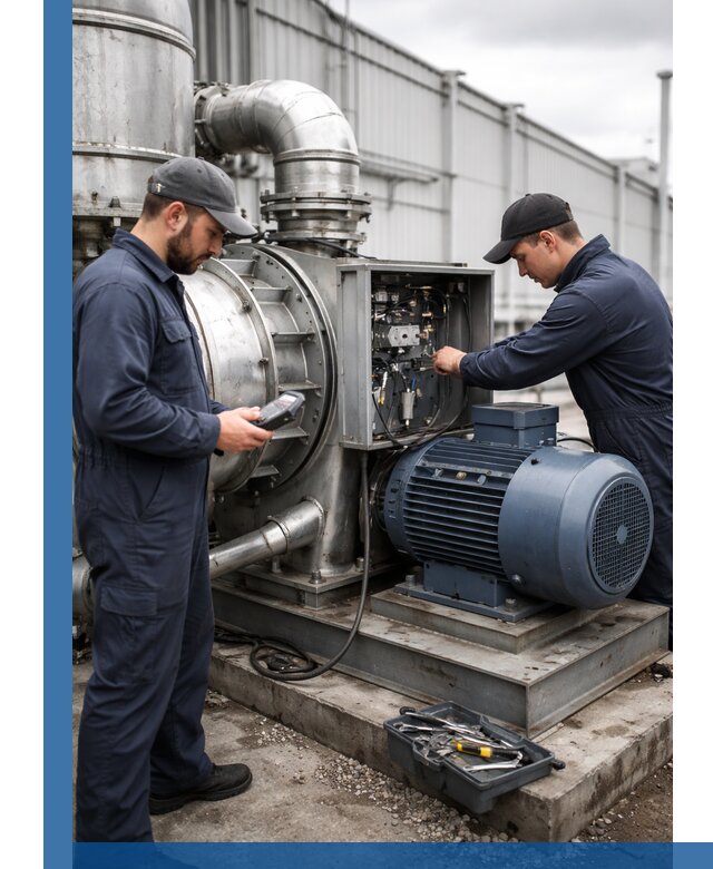 Техническое обслуживание промышленного оборудования в Азнакаеве
