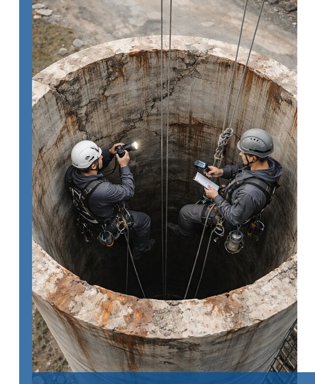 Обследование дымовой трубы: диагностика и оценка состояния в Азнакаеве